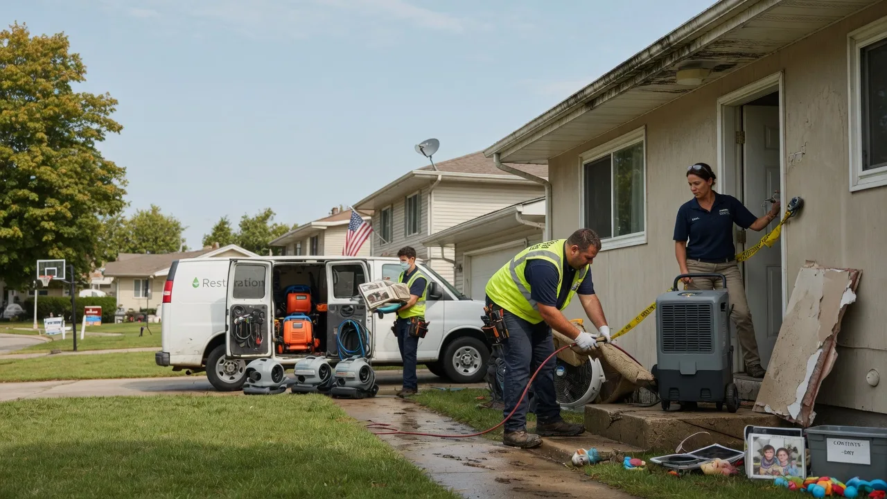 Water Damage Restoration in Greenland, MI near me
